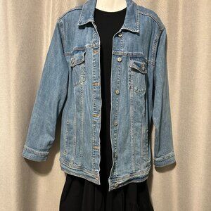 Old Navy Cotton Denim Jacket - Oversized - Extra Large Plus